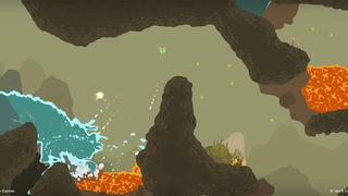 PixelJunk Shooter Preview: Hot And Cold-Running Co-Op